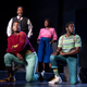 Kris Davis, left; Wendell Pierce, Sharon D. Clarke, and McKinley Belcher III.